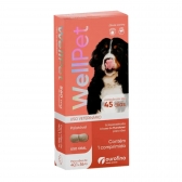 Antipulgas e Carrapatos Wellpet 560mg Cães 40,1 a 56 kg c/1