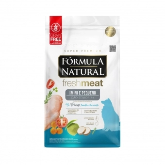 Ração Fórmula Natural Fresh Meat Cão 7+ Sênior Frango