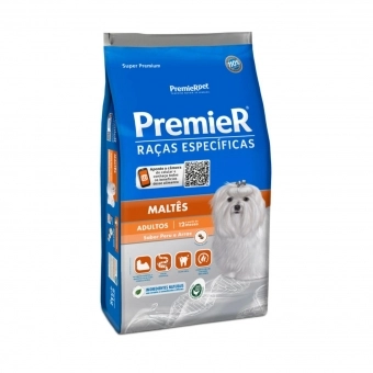 Ração Premier Maltês Raças Específicas para Cães Adultos