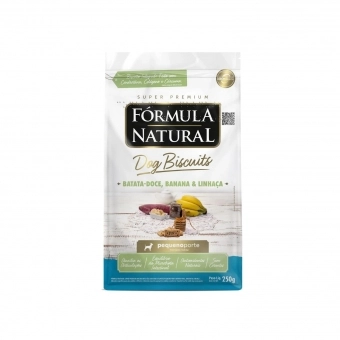 Biscoito Fórmula Natural Cães de Pequeno Porte, Batata Doce 250 g