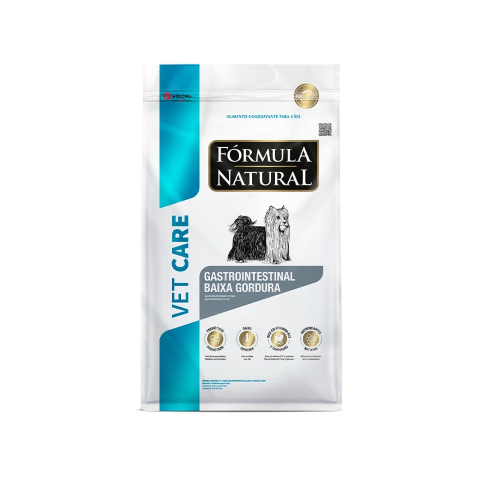 Ração Fórmula Natural Gastrointestinal Baixa Gordura 2 Kg Cães