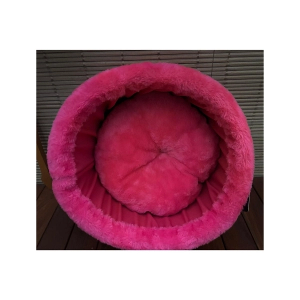 CAMA PARA CÃES E GATOS PETCÃO USHANKA RUSSA REDONDA