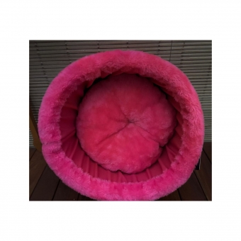 CAMA PARA CÃES E GATOS PETCÃO USHANKA RUSSA REDONDA