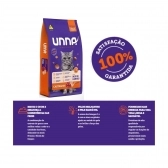 Ração Unna Gatos Castrados Adultos Sabor Mix de Carnes 10,1 Kg