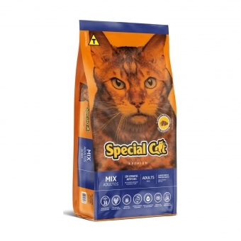 Ração Special Cat Gatos Adultos Mix