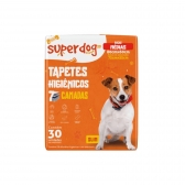 Tapete Higiênico Super Dog 80x60cm para cães com 30 un